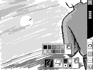 スケッチモード横書