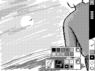 横書きモード
