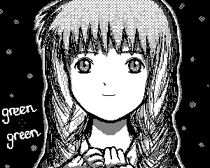 里村茜 in *green green*