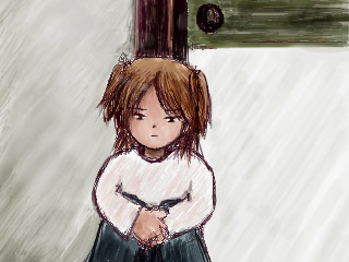 穴の中では