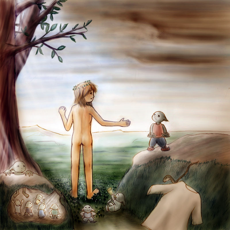 お姫様と六つ指（クローバーランドのお姫様）